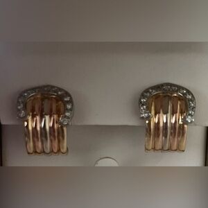 COPY - Tri Color 14k Gold earrings